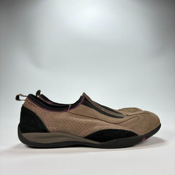 Easy Spirit Madurot Brown Comfort Walking Shoes Loafers Slip On Womens Size 8.5 - Picture 1 of 11